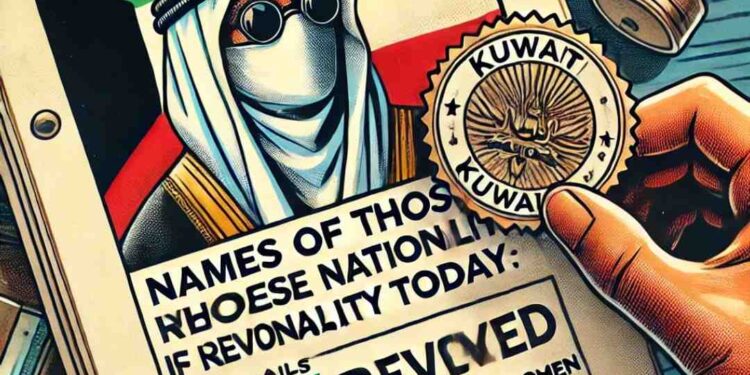 قائمة الأسماء: الكويت تسحب الجنسية من 3591 مواطنة – التفاصيل والأسباب الكاملة قائمة الأسماء: الكويت تسحب الجنسية من 3591 مواطنة – التفاصيل والأسباب الكاملة