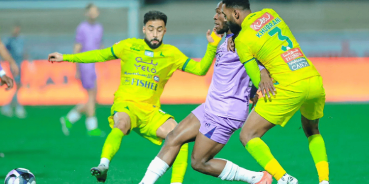 الخلود يحقق فوزاً مهماً على الخليج في الجولة 23 من الدوري السعودي للمحترفين” الخلود يحقق فوزاً مهماً على الخليج في الجولة 23 من الدوري السعودي للمحترفين”